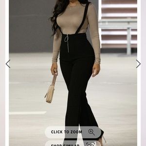 Jump In The Ring Jumpsuit - Black